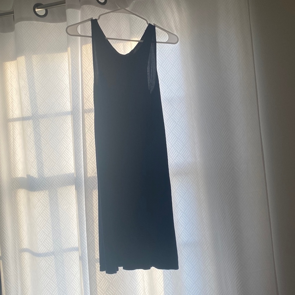 Navy blue flowy dress, size womens small